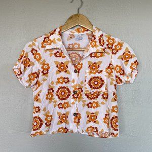 Her Pony Button up or Tie top